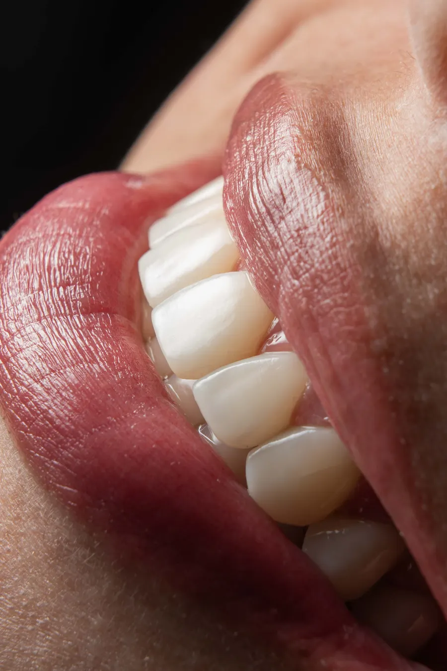Detalle de precisión — incrustaciones en zirconio y lentes cerámicos de alta calidad